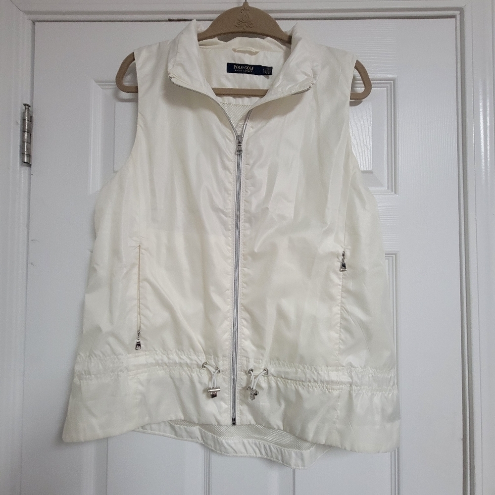 Polo Golf Ralph Lauren Full-Zip Vest Size Large.